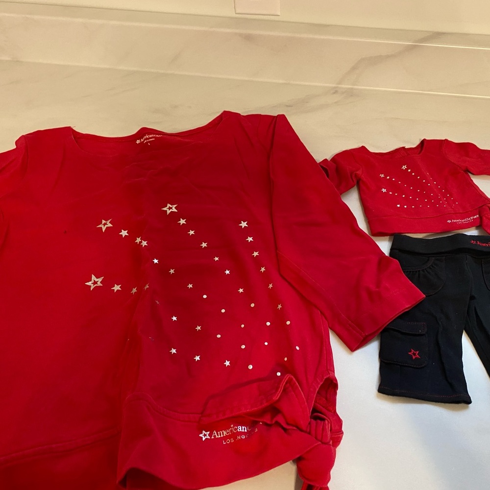 American girl doll matching outfit